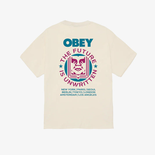 OBEY Obey Future Unwritten Tee - Cream