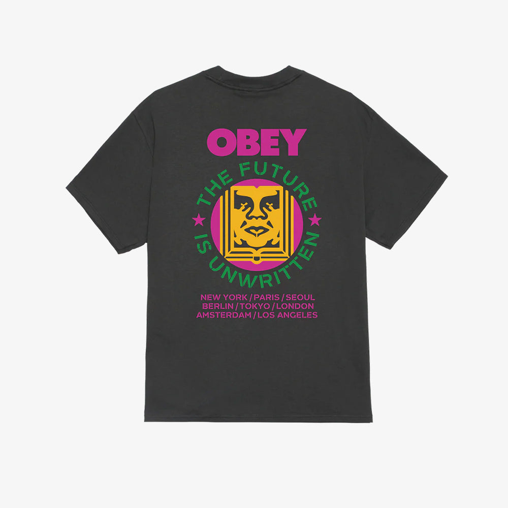 OBEY Obey Future Unwritten Tee - Vintage Black
