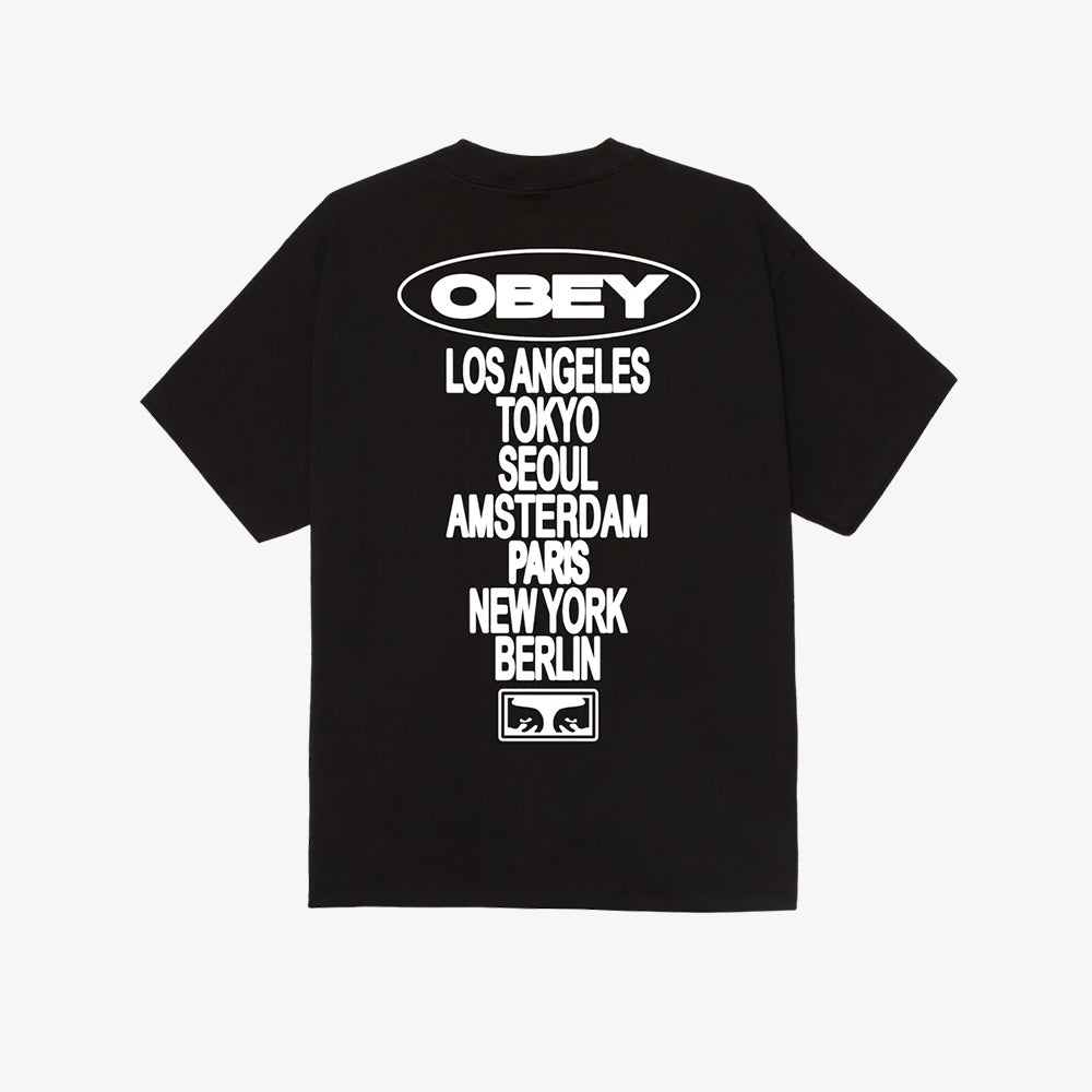 OBEY Obey Global Impact Tee - Black