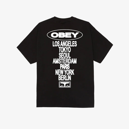 OBEY Obey Global Impact Tee - Black