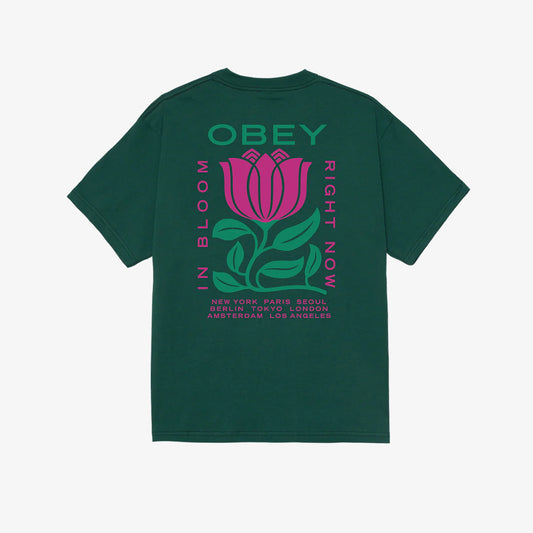 OBEY Obey In Bloom Tee - Rainforest