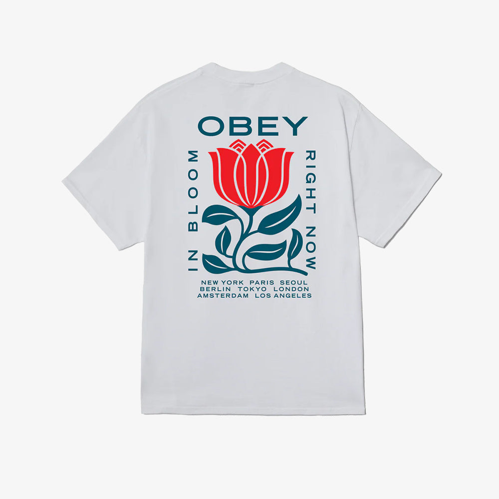 OBEY Obey In Bloom Tee - White