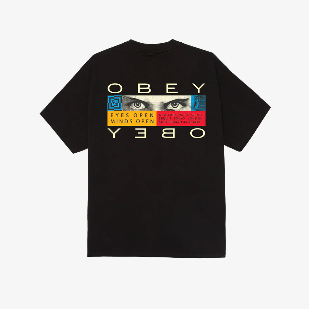 OBEY Obey Eyes Open Tee - Black