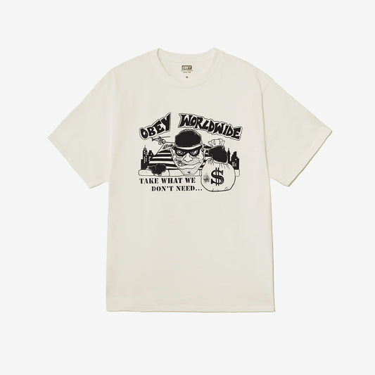 OBEY Obey Take Tee - Vintage White