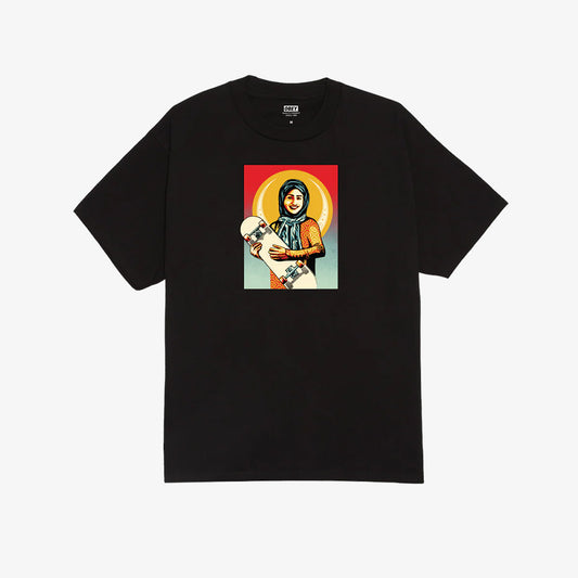 OBEY Skateistan Obey Tee - Black