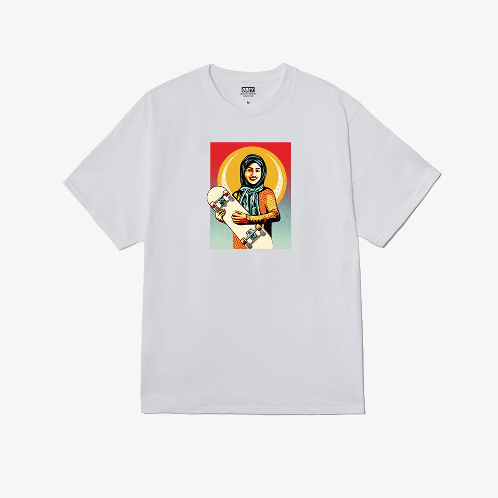 OBEY Skateistan Obey Tee - White