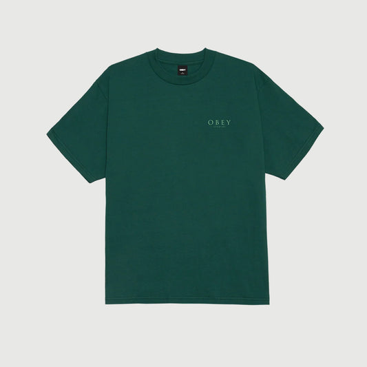 Obey Flores Robus Tee - Rainforest