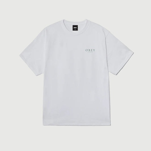 Obey Flores Robus Tee - White