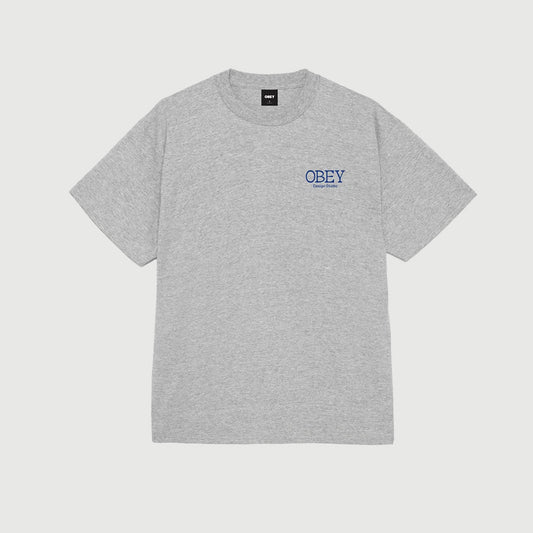 Obey Lucky Cat Tee - Heather Grey