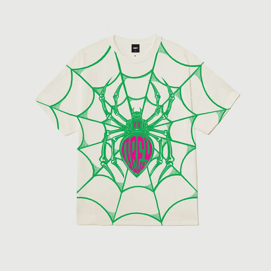 Obey Spider Tee - Vintage White