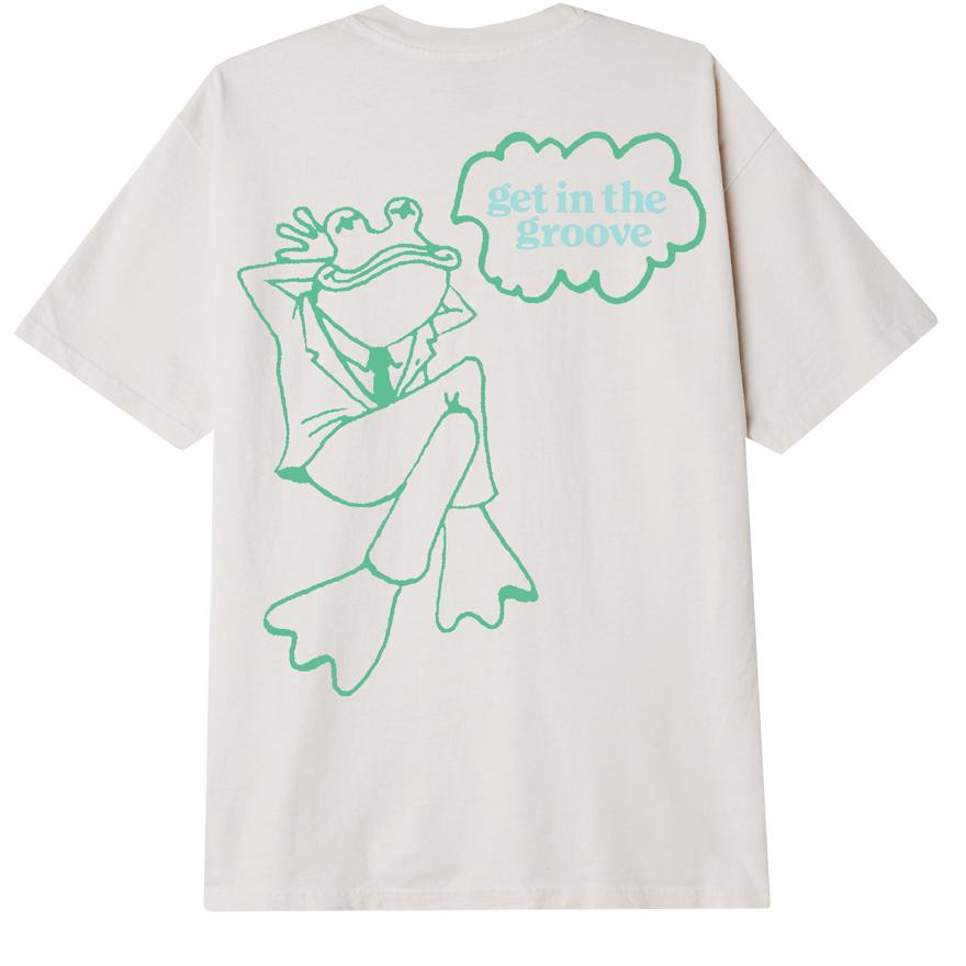 OBEY Get In The Groove T-Shirt - White