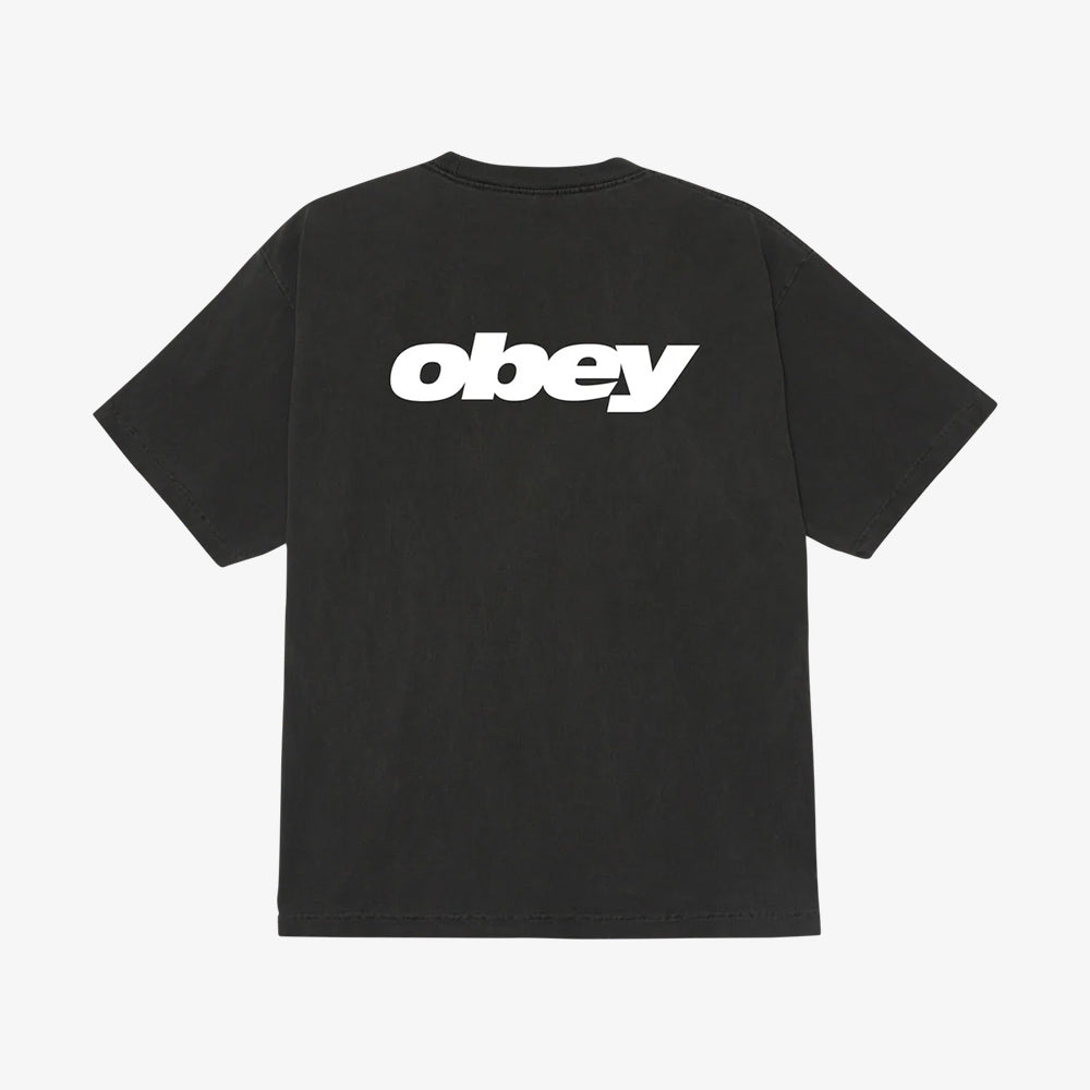 OBEY Obey Bounce Tee - Pigment Dusty Black