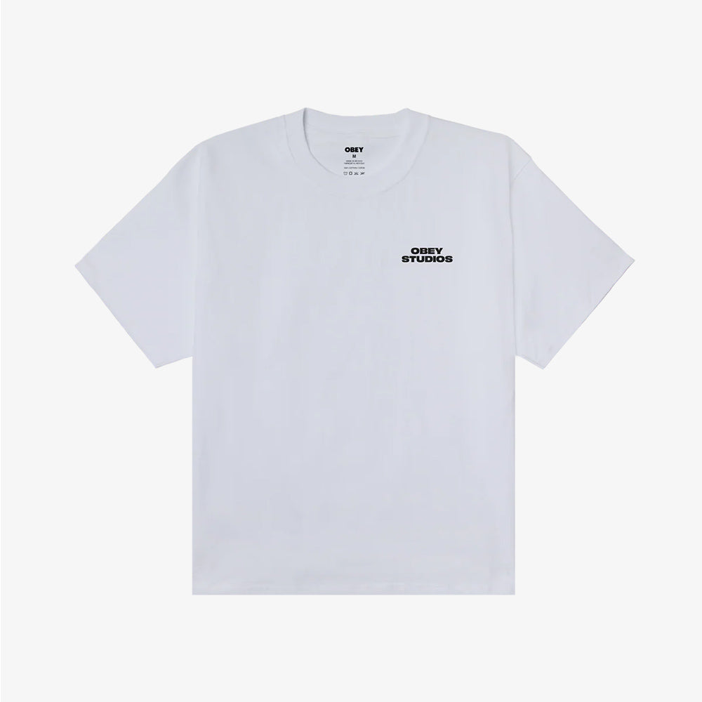OBEY Obey Sky Face Tee - White