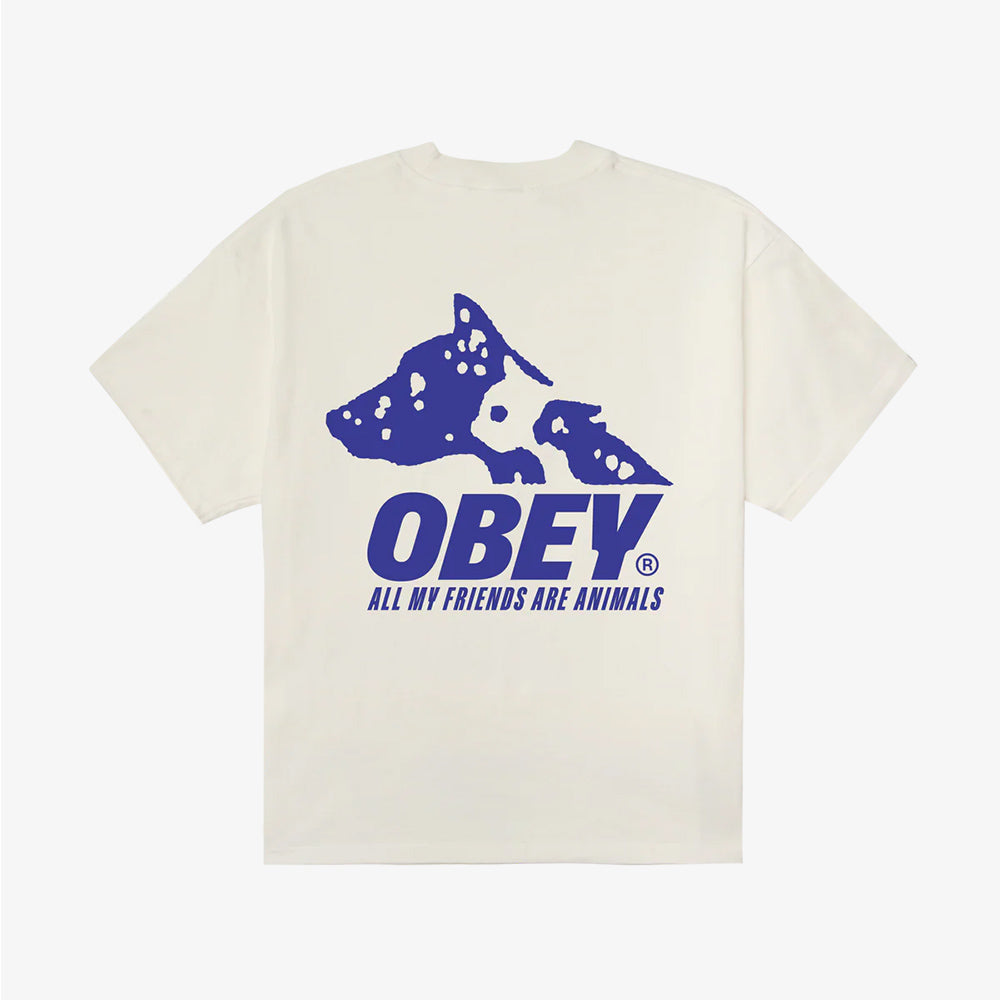 OBEY Obey Animals Tee - Vintage White