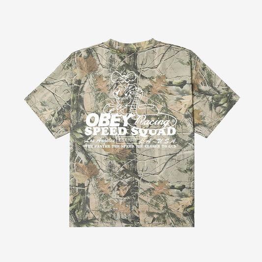 OBEY Obey Speed Squad Tee - Leaf Camo