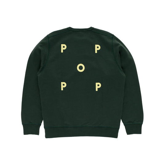 POP Logo Crew Sweat - Darkest Spruce