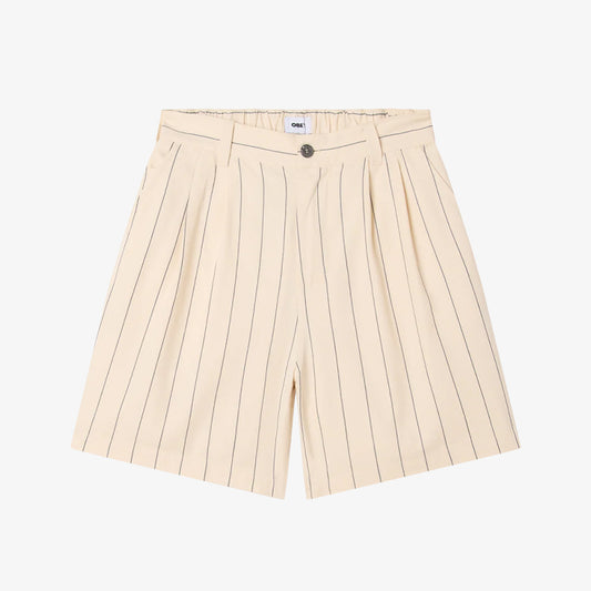 OBEY Foster Str Pleated Short - Canvas Multi