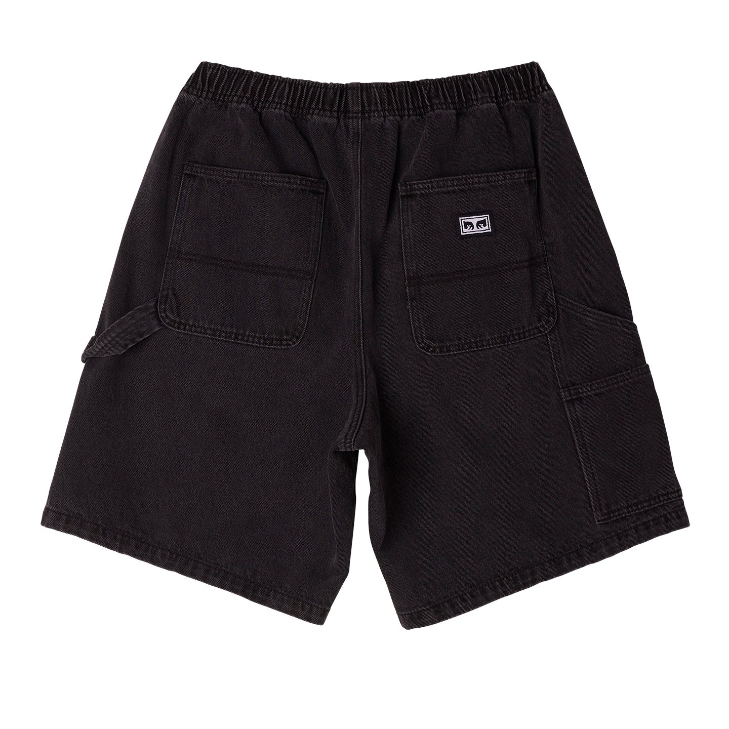 OBEY Easy Denim Carpenter Short - Black