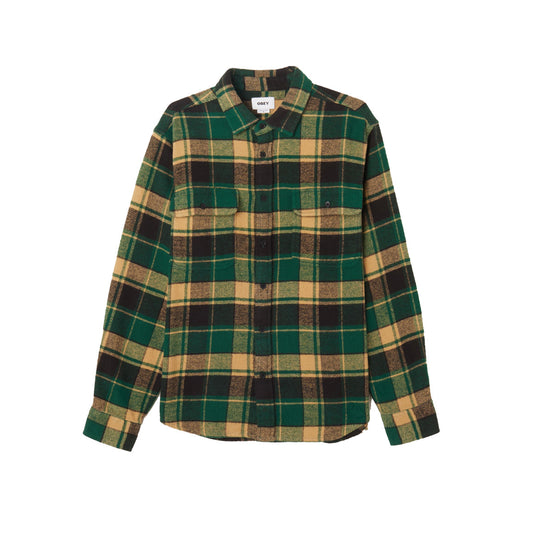 Obey Hardwork Leon Woven Shirt