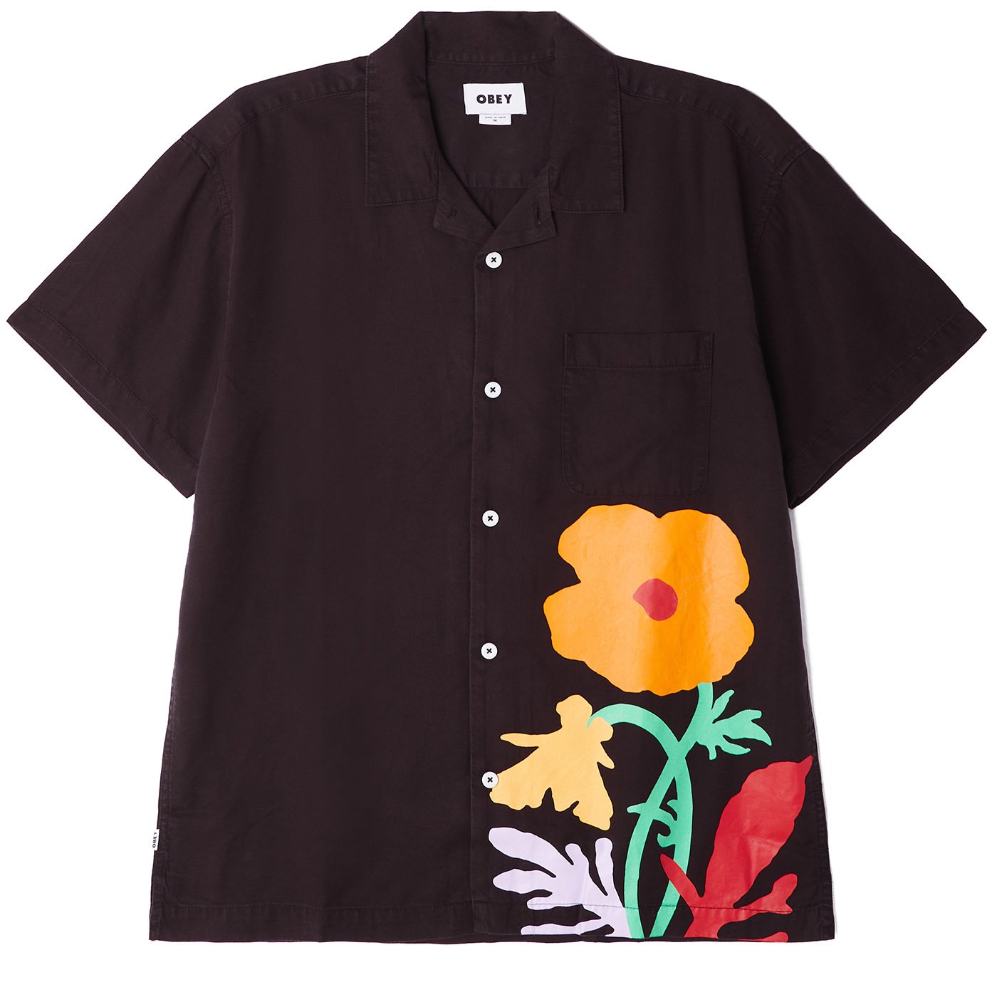 OBEY Nico Woven Shirt - Black