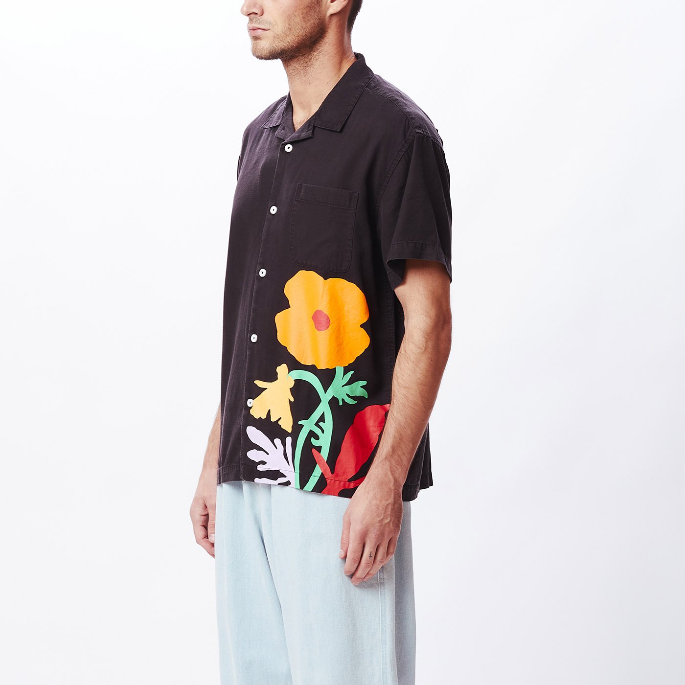 OBEY Nico Woven Shirt - White