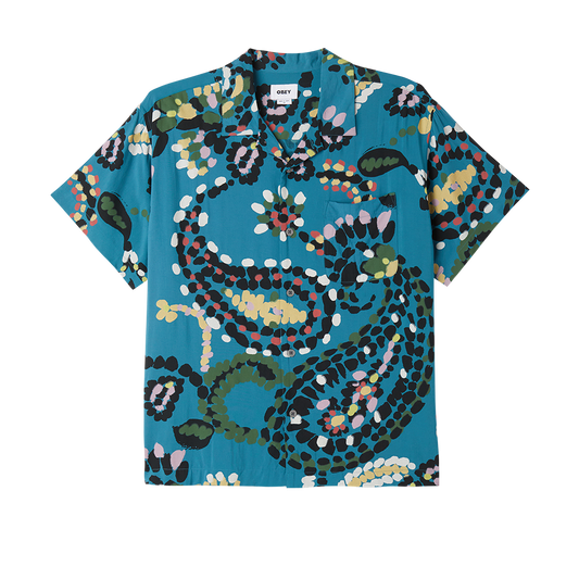 OBEY Paisley Dots Woven Shirt