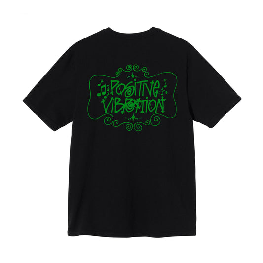 Stüssy Positive Vibration T-Shirt - Black