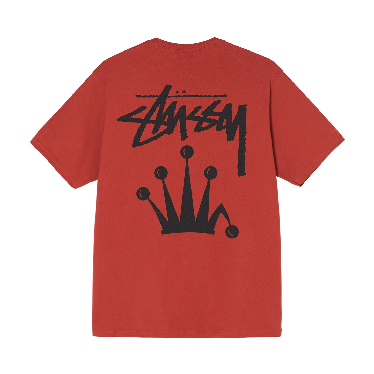 Stüssy Stock Crown T-Shirt - Brick