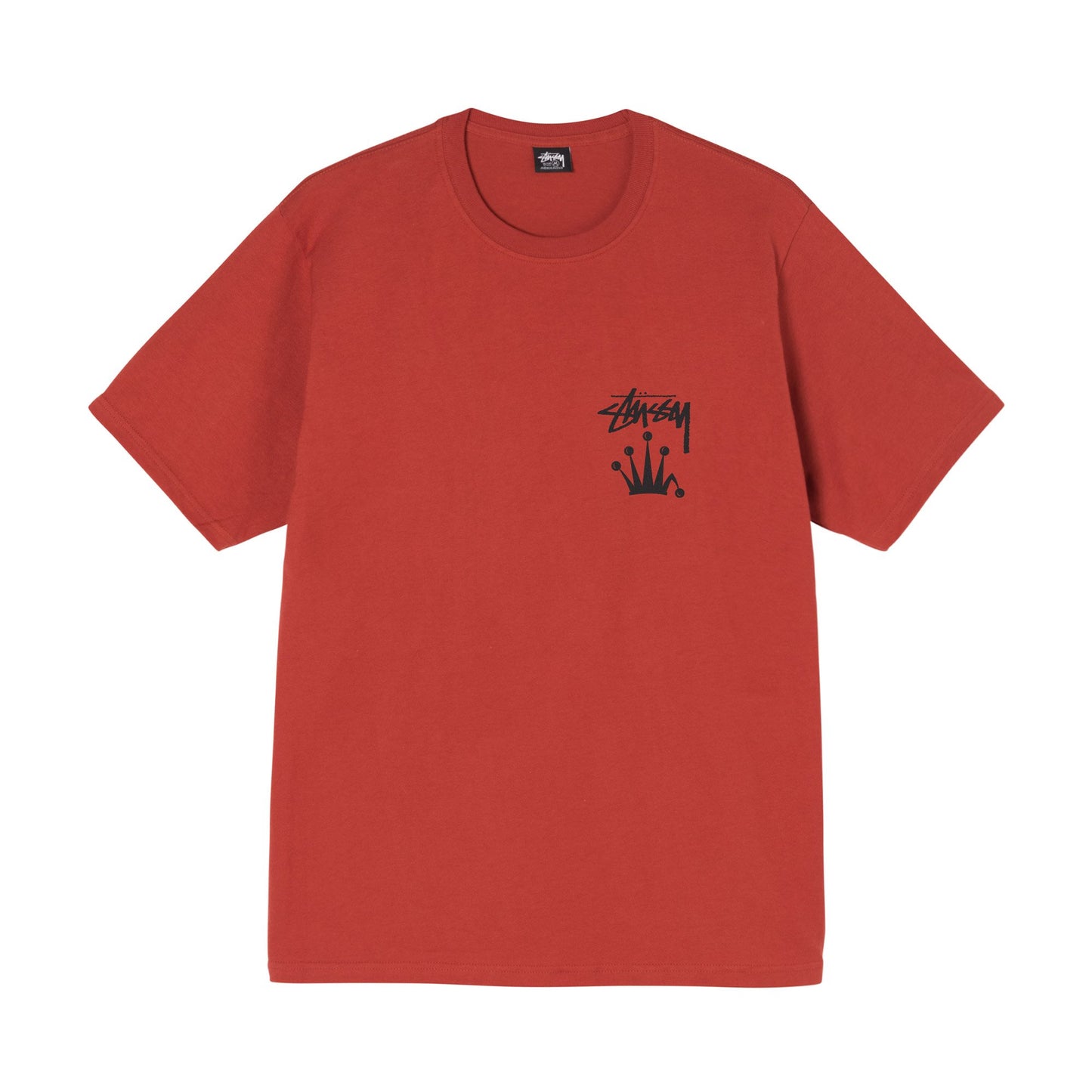 Stüssy Stock Crown T-Shirt - Black