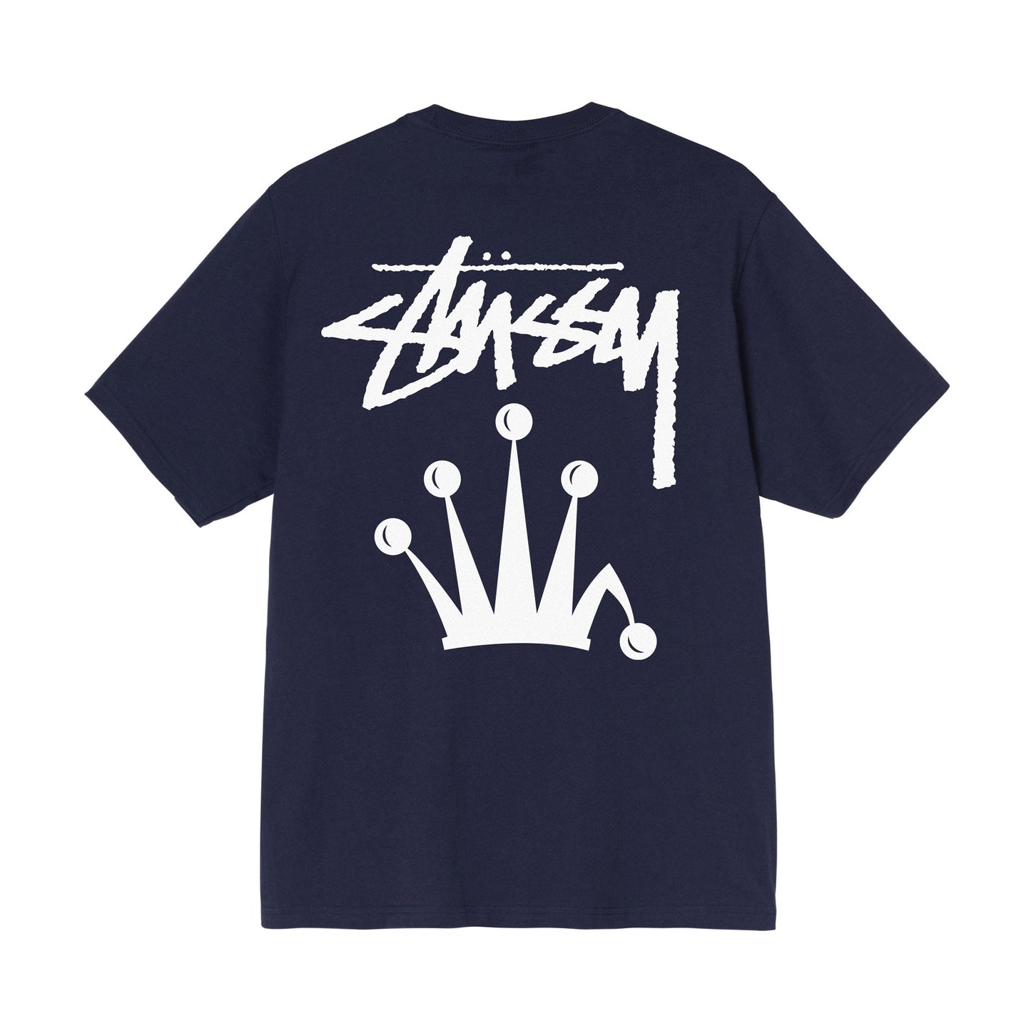 Stüssy Stock Crown T-Shirt - Navy
