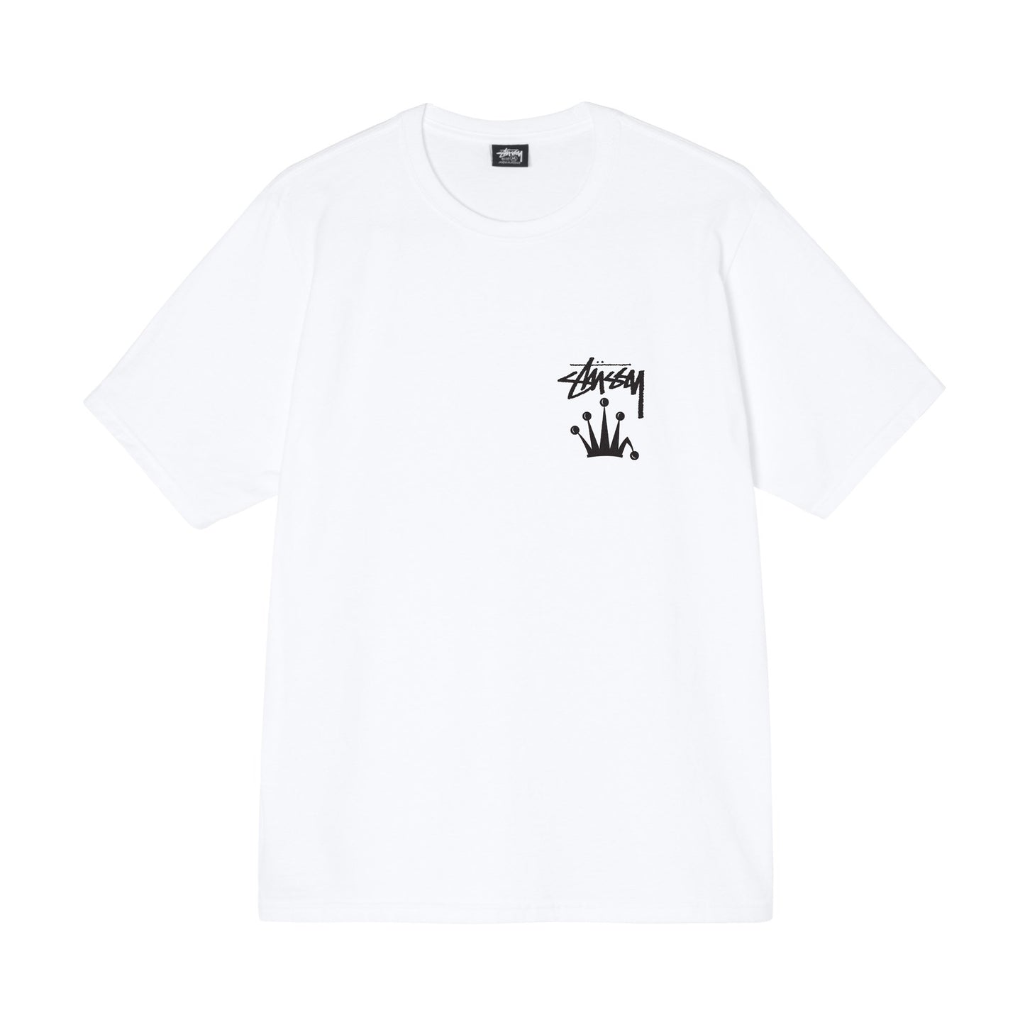 Stüssy Stock Crown T-Shirt - Navy