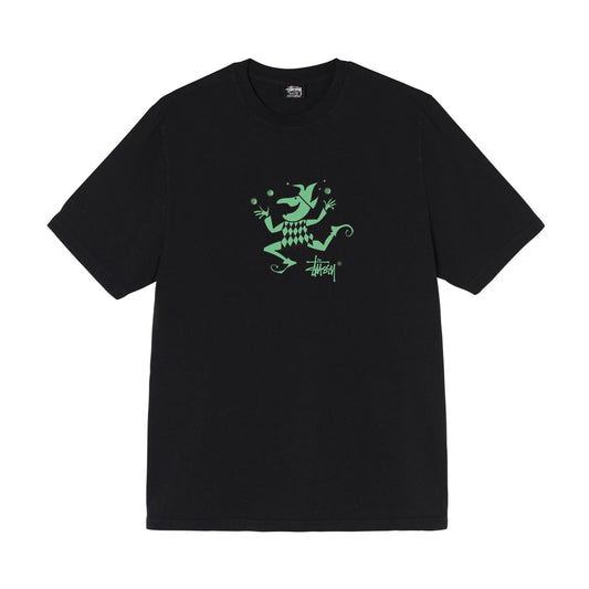 Stüssy Juggler Pigment Dyed T-Shirt - Black