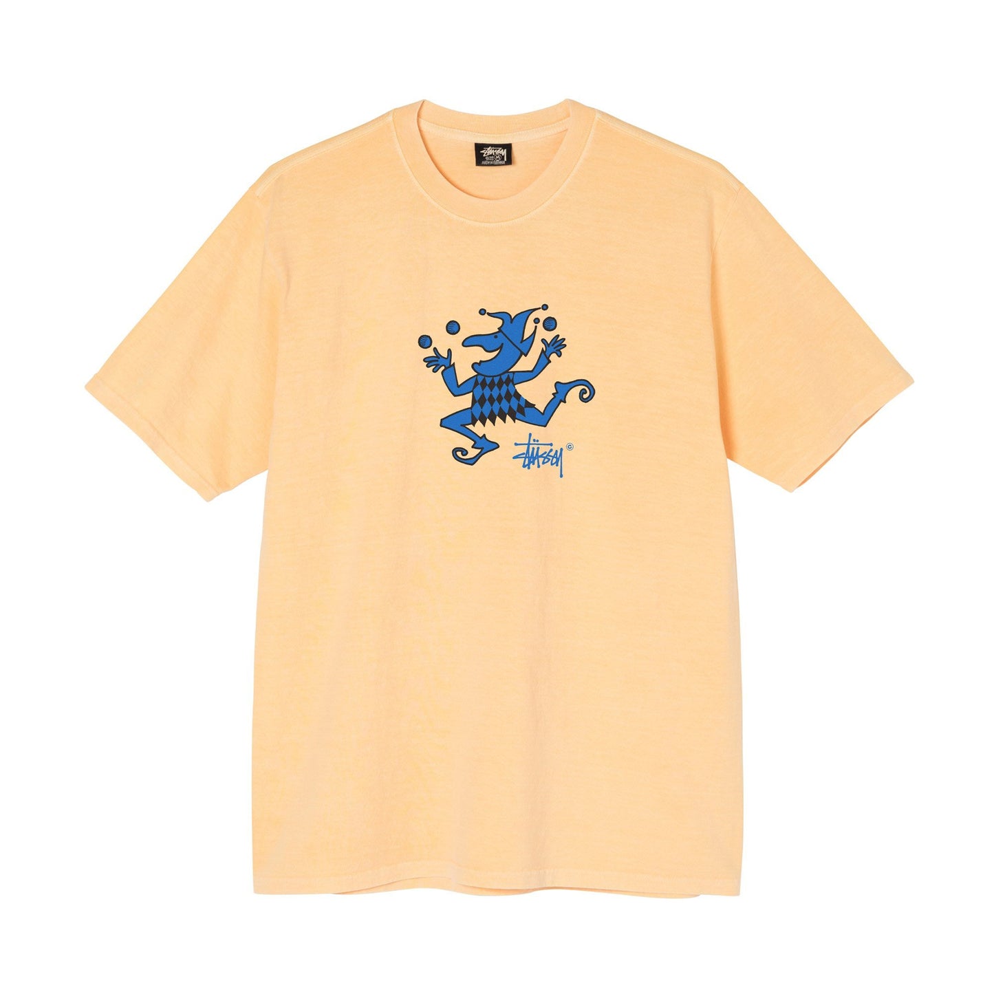 Stüssy Juggler Pigment Dyed T-Shirt - Peach