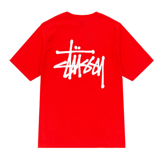 Stüssy Basic Stüssy T-Shirt - Red