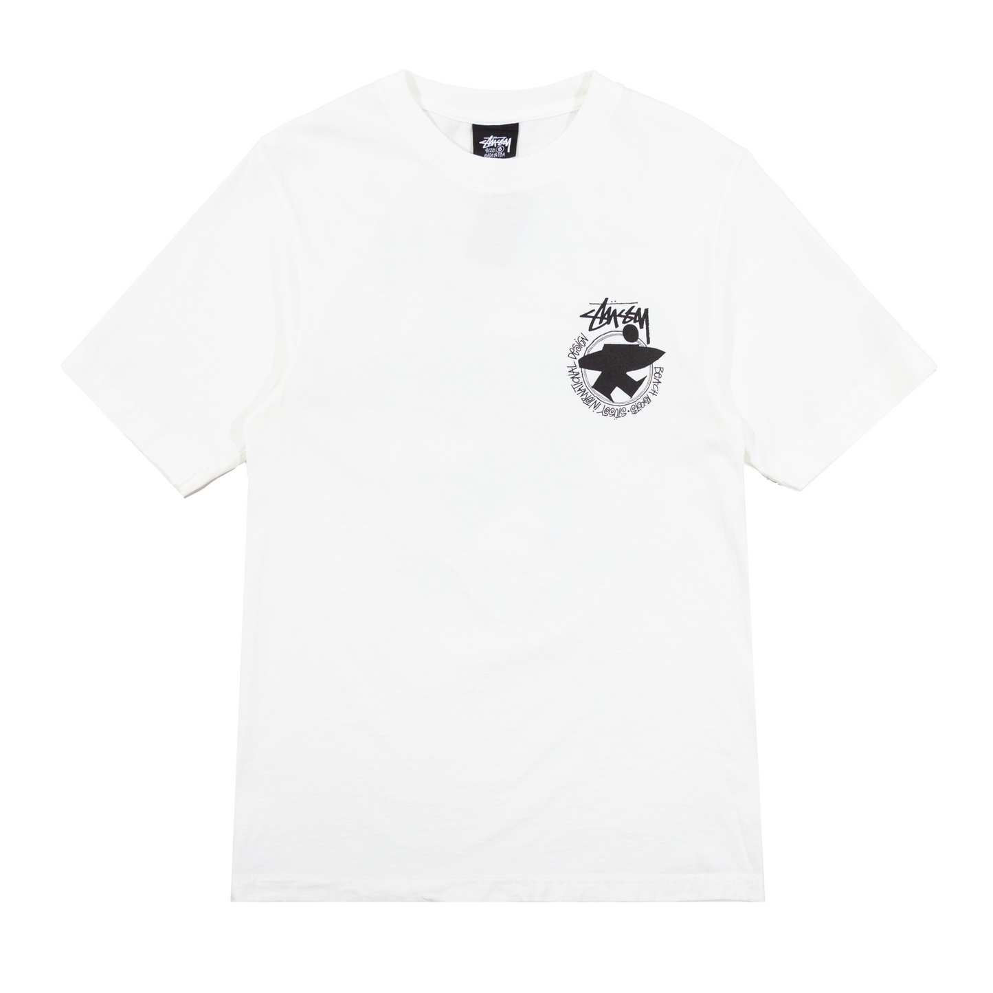 Stüssy Beach Roots Pigment Dyed T-Shirt - Natural