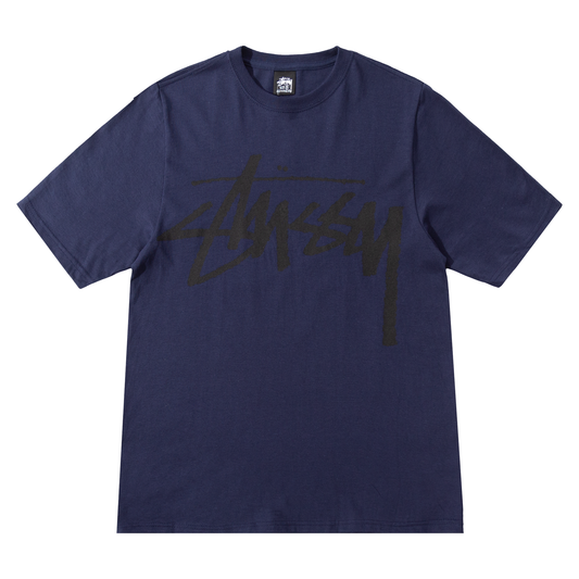 Stüssy Big Stock T-Shirt - Navy