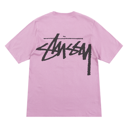 Stüssy Big Stock T-Shirt - Orchid