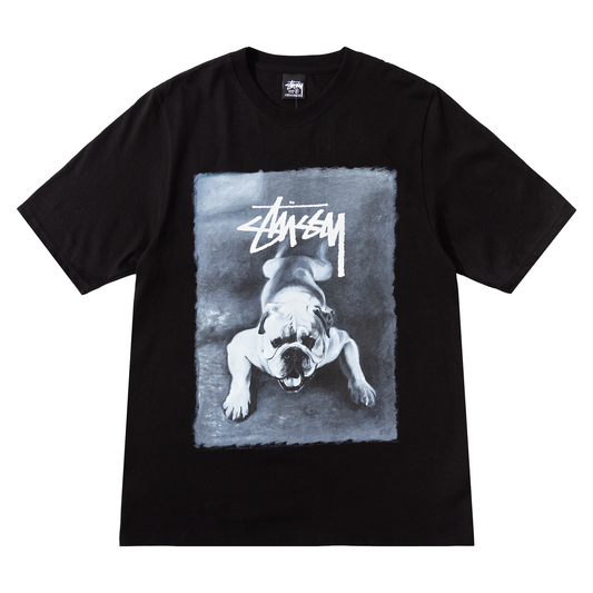 Stüssy Bulldog T-Shirt - Black