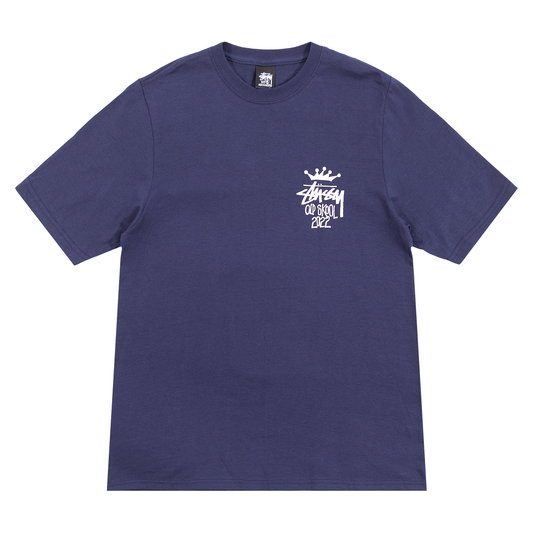 Stüssy Old Skool '22 T-Shirt - Navy