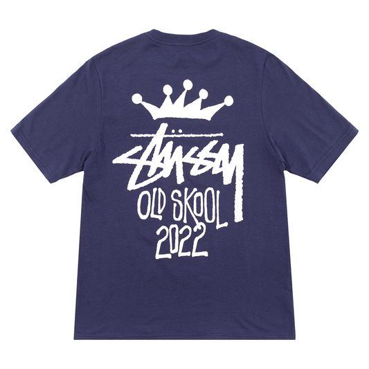 Stüssy Old Skool '22 T-Shirt - Navy