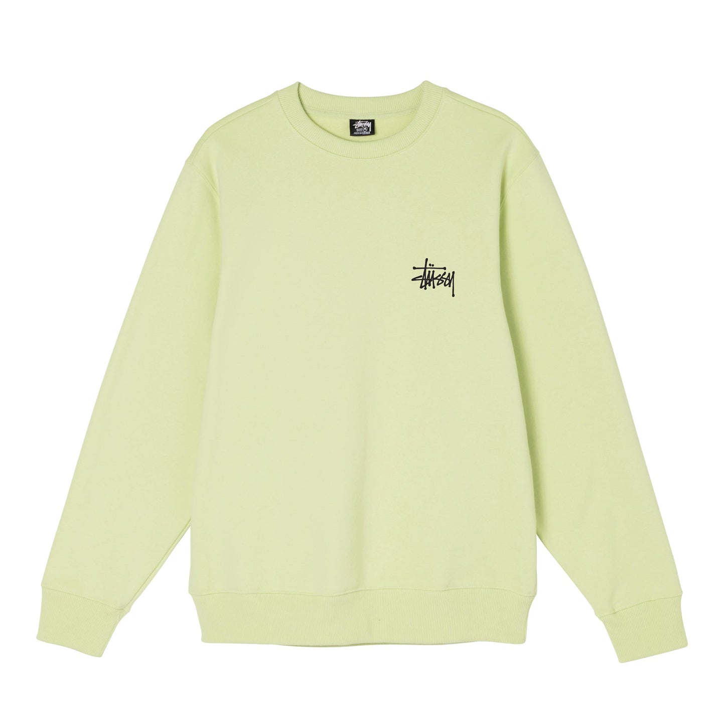Stüssy Basic Stüssy Crew Sweatshirt - Tea