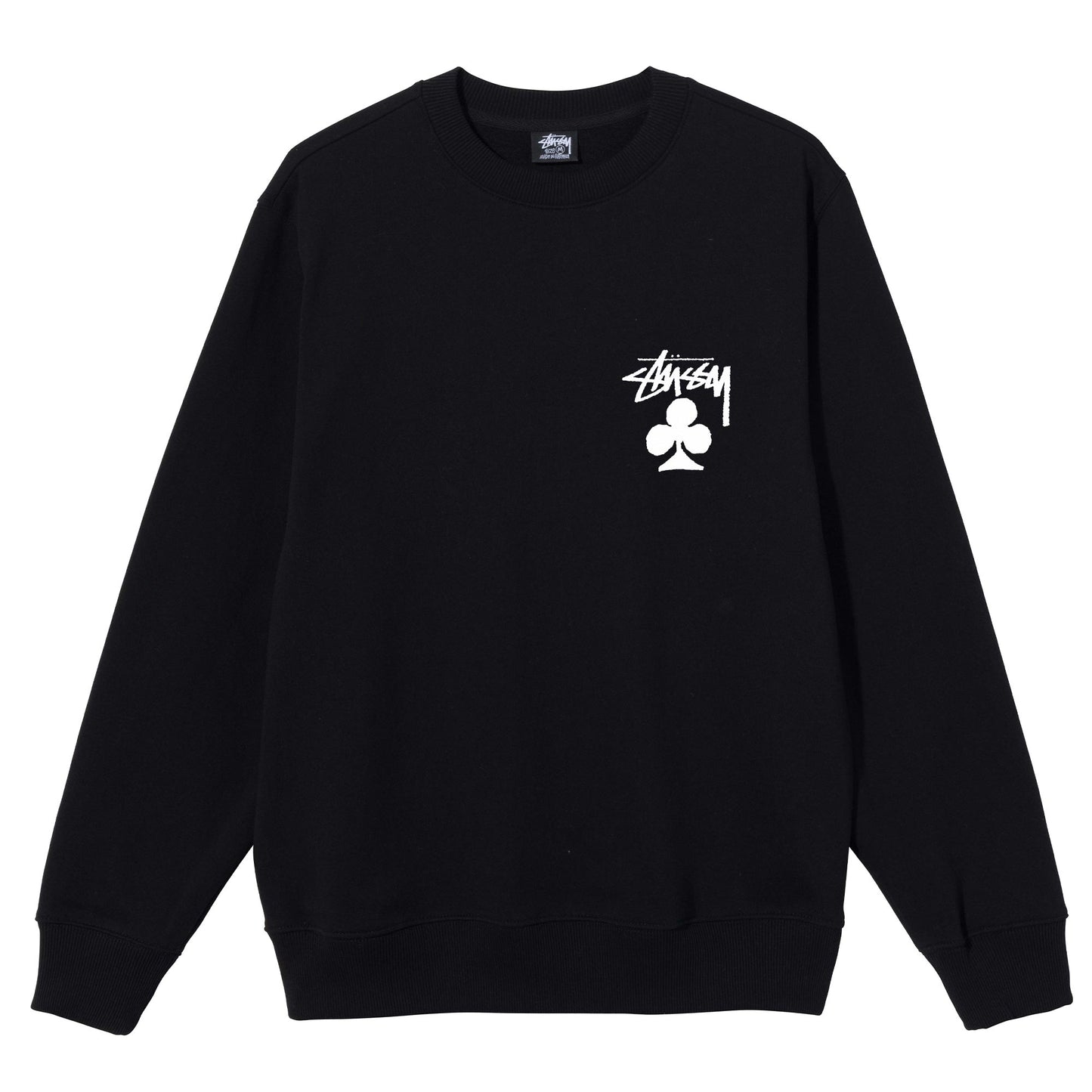 Stüssy Club Crew Sweatshirt - Ash Heather