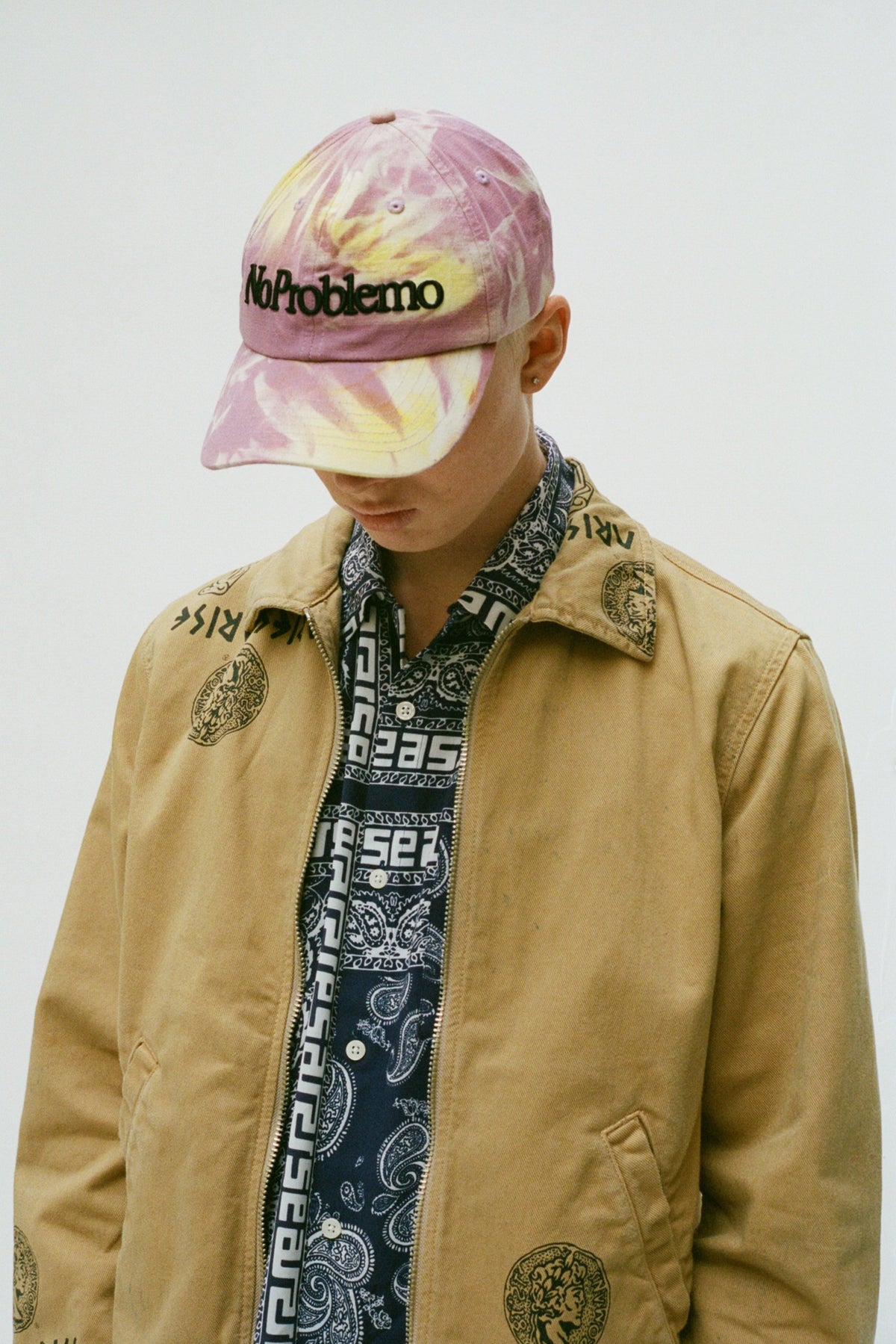Aries Arise Tie-Dye No Problemo Cap - Lilac