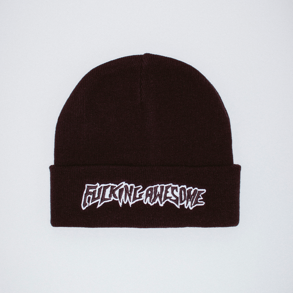 FA Stamp Cuff Beanie - Black