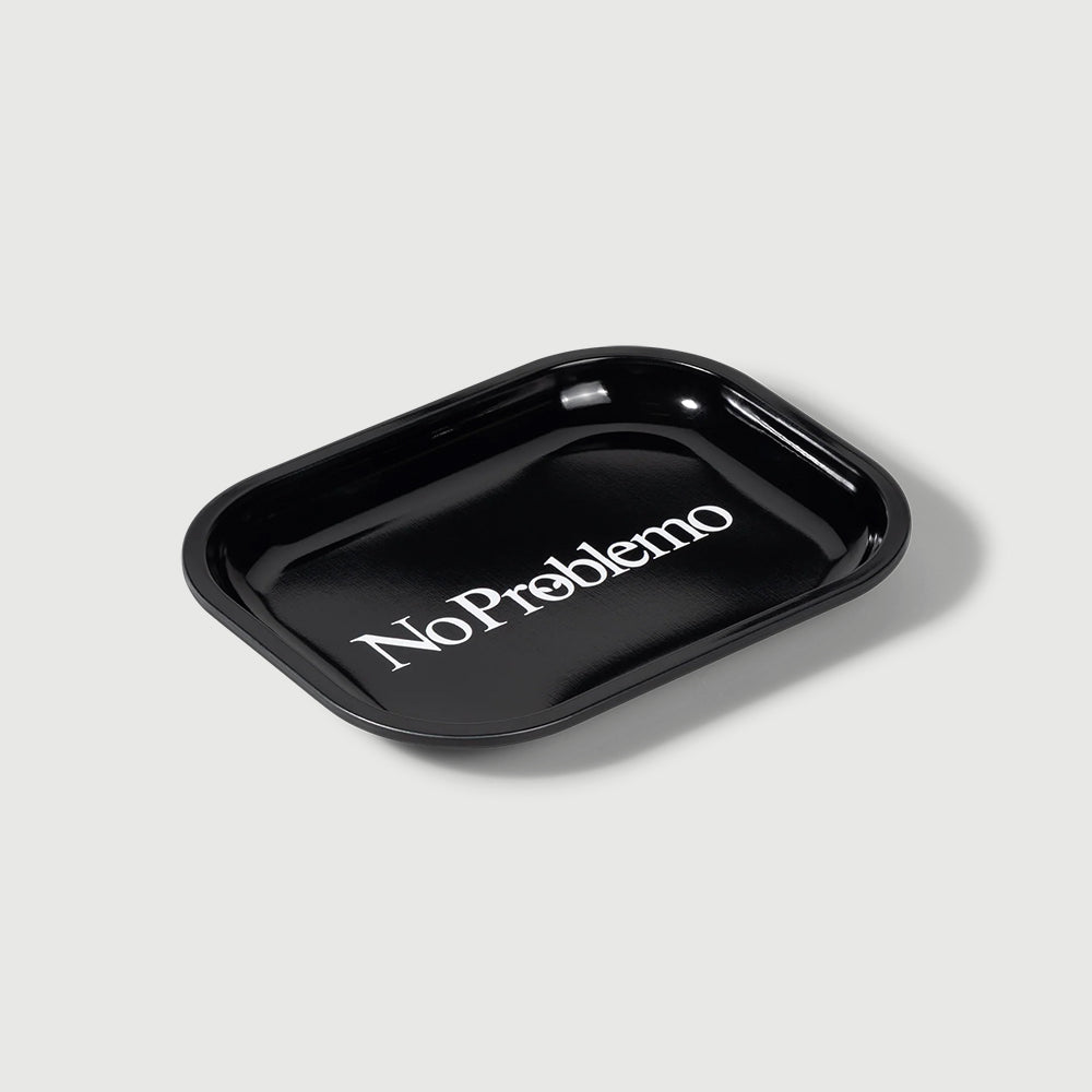 No Problemo Metal Tray - Black