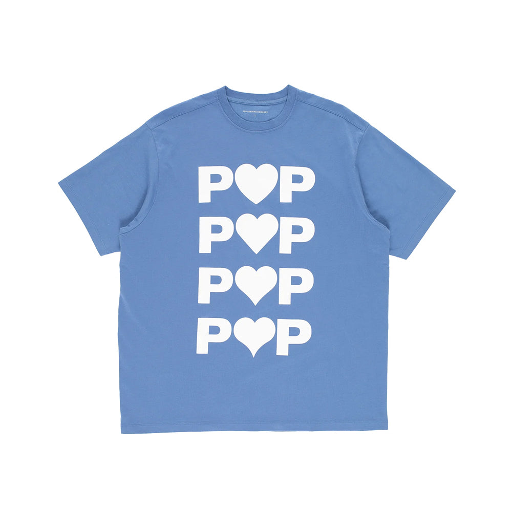 POP Hearts T-Shirt - Dutch Blue