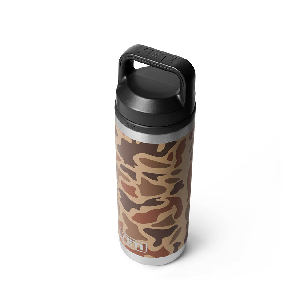 Yeti Rambler 18oz Bottle Chug - Wetland Camo