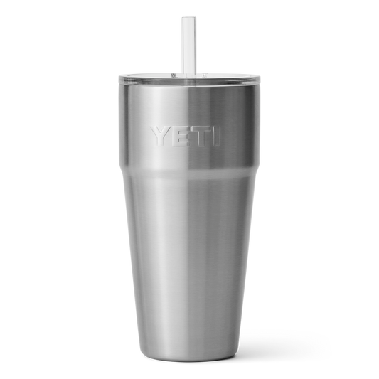 YETI Rambler 26oz Straw Cup - Stainless Steel