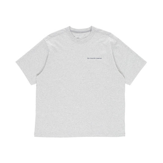POP Stencil Logo Tee - Heather Grey