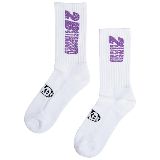 TOKEN 4U 2 Blessed Socks - White